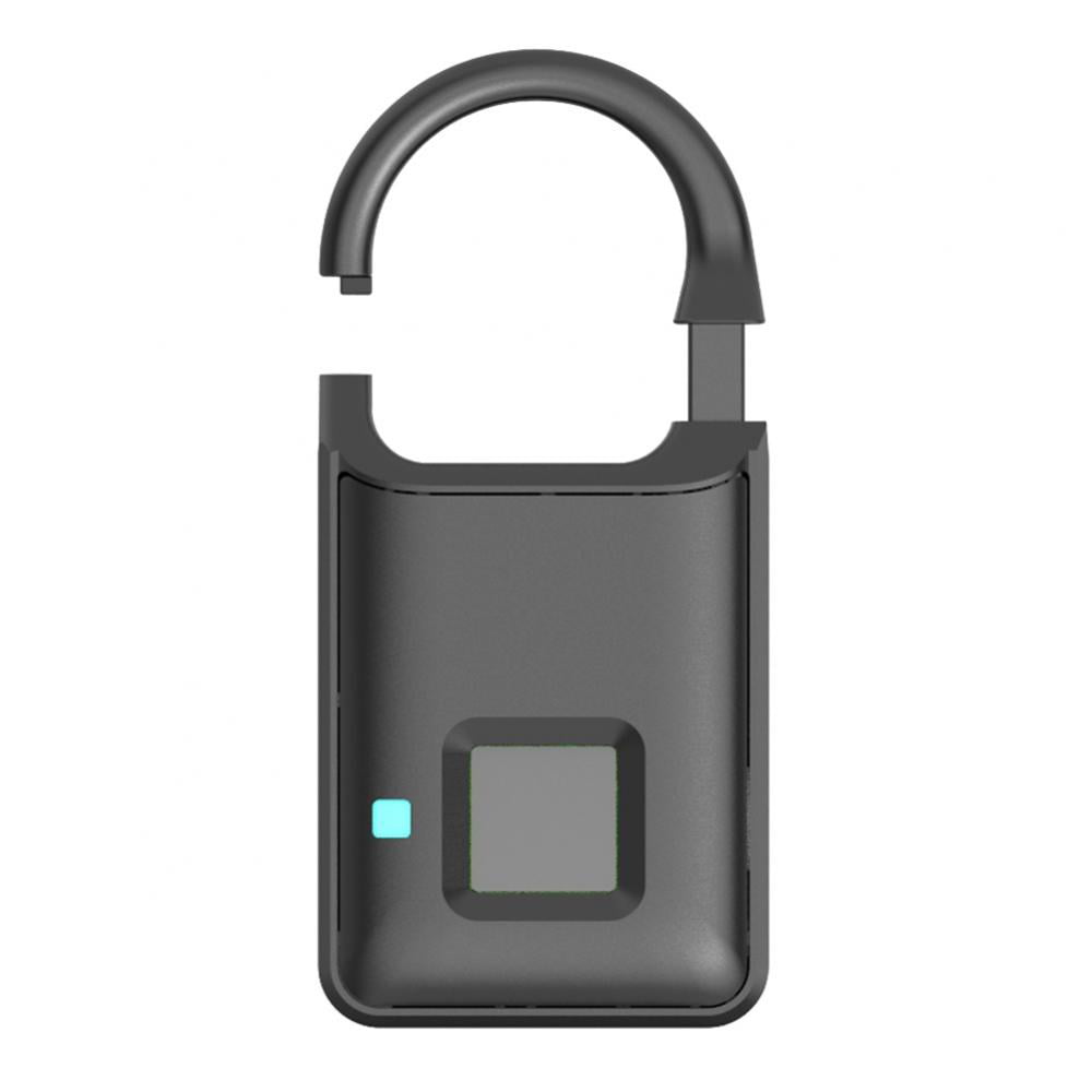 USB rechargeable keyless security door lock smart digital fingerprint unloc S5P4 
