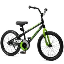 RoyalBaby Rocket 18 inch Bicycle with Kickstand for Toddlers, Unisex, Ages 7-9 Years, Black