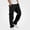 Black, variant on Boys Cargo Pants, Loose Fit Drawstring Waist Utility Trousers with Multi Pockets for Outdoor Everyday Wear Gray Size 10