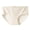 Beige, variant on Breathable Cotton Panties for Women - Mid Lift Soft Briefs, High Elasticity 3-Sided Base Layer for Daily Wear