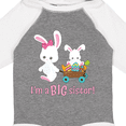 thumbnail image 4 of Inktastic I'm a Big Sister Girls Long Sleeve Baby Bodysuit, 4 of 5