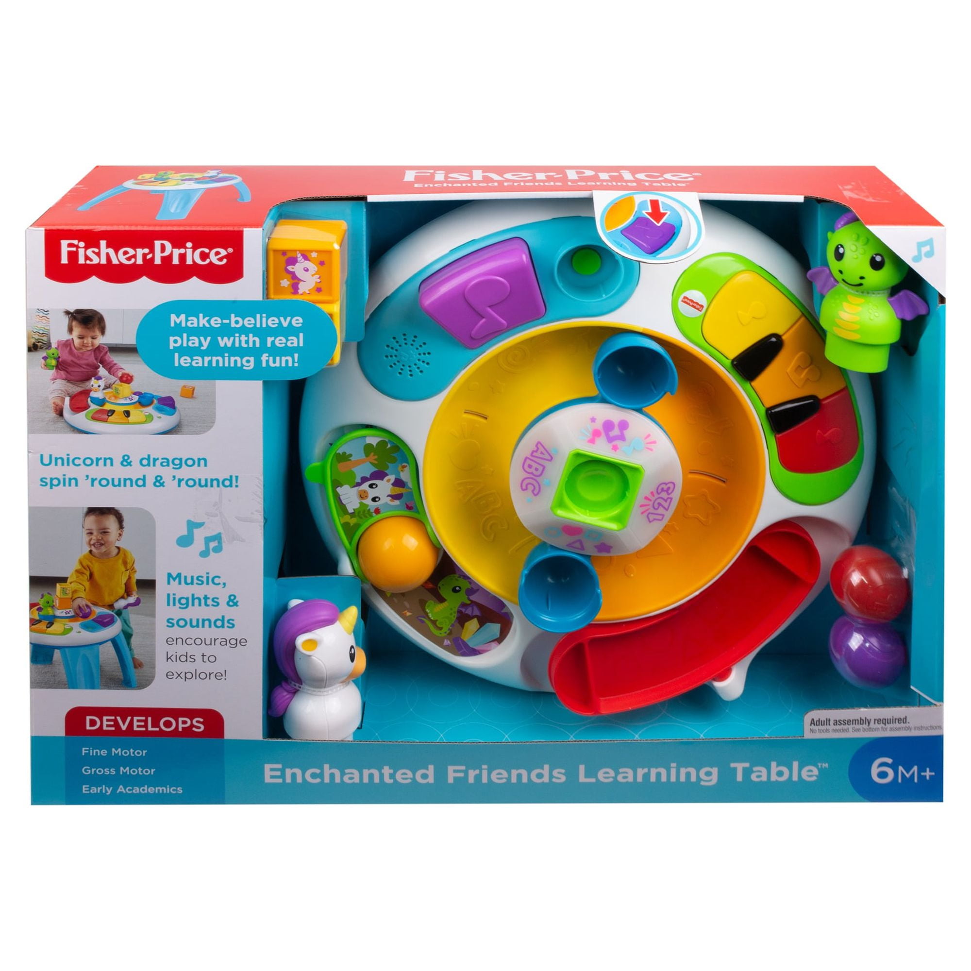Fisher-Price Enchanted Friends Learning Table UK | Ubuy
