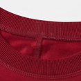thumbnail image 4 of UVEASISHA Big and Tall Cotton Tops for Men Long Sleeve Thin Solid Tshirt Fall Loose Casual T Shirt with Pocket Red XXXXXL, 4 of 6