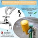 thumbnail image 4 of Cerradura de grifo de agua, cerradura de grifo de manguera, cubierta de protección de grifo de Metal antirrobo a prueba de niños, 4 of 5