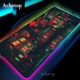 thumbnail image 2 of Gaming Mouse Pad RGB Neon Japanese Art Computer Mouse Pad Large Gaming LED Mousepad XXL Mause Pads PC Gamer 900x400mm Desk Mat, 2 of 5