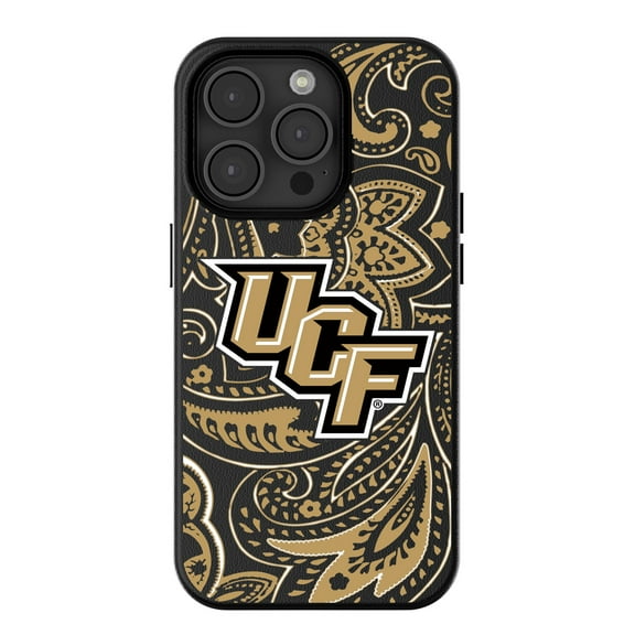 Keyscaper UCF Knights Paisley iPhone Magnetic Bump Case