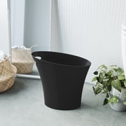 Umbra 2 gal Skinny Sleek & Stylish Bathroom Trash Can, Black