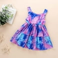 thumbnail image 2 of Fesfesfes Toddler Kid Baby Girl Summer Sleeveless Tie-dye Dress With Sling Spring Saving Sale, 2 of 6