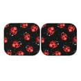 thumbnail image 7 of Haiem Beautiful Red Ladybug Car Windshield Sun Shade (2 Pieces) Foldable Windshield Sun Shade Car Accessories for Truck SUV Pickup-Large, 7 of 7