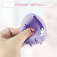 thumbnail image 5 of Unique Bargains Beauty Egg Holder Makeup Sponge Case Cosmetic Egg Holder Makeup Sponge Storage Sponge Egg Case Purple, 5 of 7