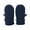 Navy Blue_L, variant on HUANLEDASH 1 Pair Children Winter Mittens for 1-8Y Kids Thick Plush-lined Windproof Heat Retention Cold Weather Outdoor Gloves Adjustable Strap Double-Layer Anti-Slip Ski Gloves