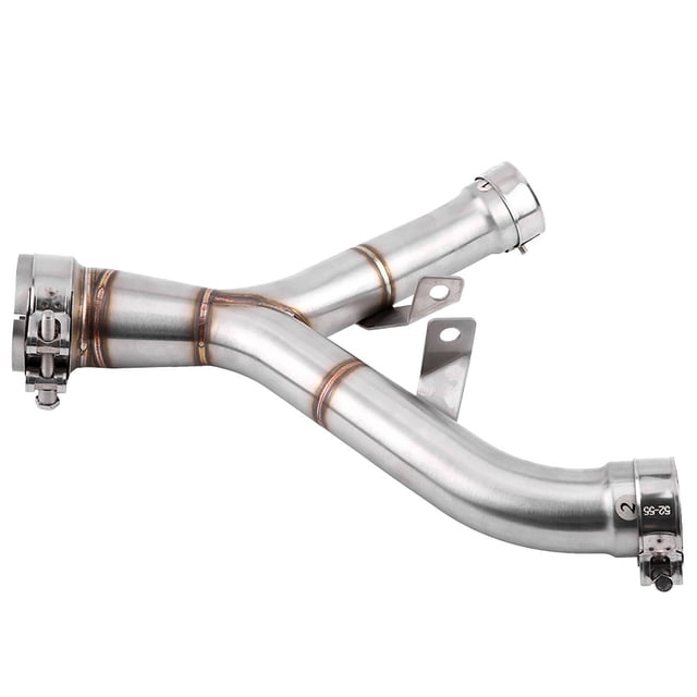 Adaptador de conector de escape Tubo medio de motocicleta Tubo medio ANGGREK Otros