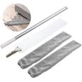 thumbnail image 2 of Duster, Adjustable Long Dust Brush And 2 Washable Fabric Covers, Flexible Flat Duster Household Mop For Dirt And Hair, Under The Sofa, 2 of 4
