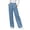 C-Sky Blue, variant on Work Pants Women High Waist Stretch Wide Leg With Pockets Pleated Design Business Casual Loose Pants For Office And Daily Wear With A Tailored Front Womens Work Pants