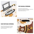 thumbnail image 5 of Haiem Cute Bee Honey Jar Hive Bear Luggage Cover Printed Suitcase Covers for Luggage Elastic Washable Suitcase Protector Fits 18-32 Inch Luggage-X-Large, 5 of 9