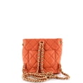thumbnail image 3 of Pre-Owned CC Pocket Chain Bucket Backpack Quilted Lambskin Small By Rebag, 3 of 6
