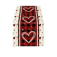 thumbnail image 2 of Table Runner Colorful Table Flag Valentine'S Day Restaurant Living Room Tabletop Decoration Wedding Anniversary Tablecloths Rectangular, 2 of 6