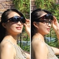 thumbnail image 2 of Gafas de sol polarizadas Yodo para usar sobre lentes, color burdeos, 2 of 8