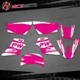 thumbnail image 1 of Otwoo Motorcycle Team Personality Graphics Backgrounds Decal Stickers Kits For Yamaha Pw50 Pw 50 Pit Decoration, 1 of 3