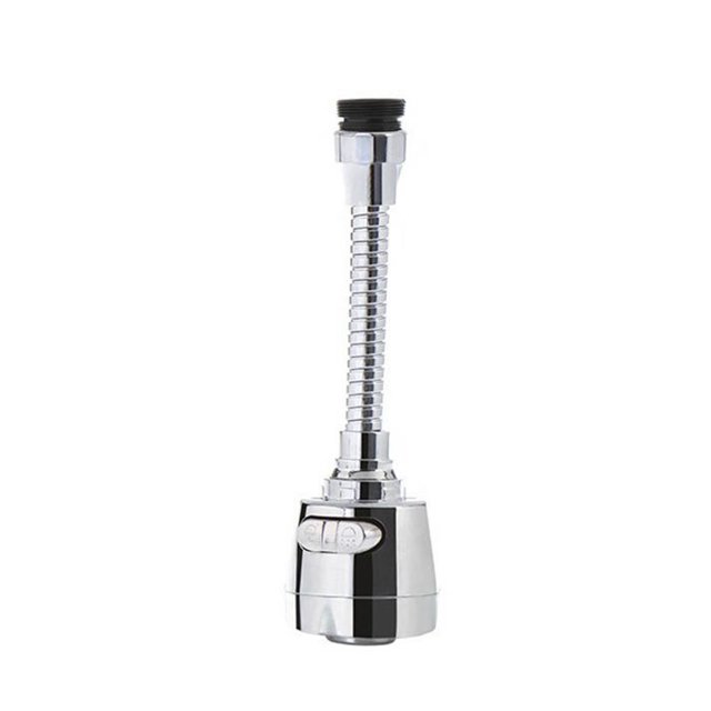Grifo de baño de cocina de acero inoxidable a prueba de salpicaduras, grifo Universal para ducha, ahorro de agua, boquilla de rociador giratoria Organizadores de utensilios de cocina 5*5*18cm Matsuzay HA0964-02B
