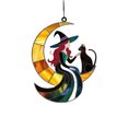 thumbnail image 2 of Diceymbol Fairy Acrylic Hanging Ornament with Double-Sided Sparkle, 7.8 Inches, 1 Piece, 2 of 6