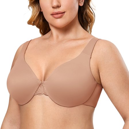 

AISILIN Women s Plus Size Minimizer Bra Full Coverage Underwire Unlined Seamless
