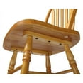 thumbnail image 4 of Oak Selections Arrowback 24" Solid Wood Counter Stool in Light Oak (Set of 2), 4 of 4