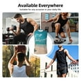 thumbnail image 5 of Kdxio Shopping Cart On Tropical Beach for Men's Muscle T-shirt,Sleeveless for Workout Running Athletic Gym Lounge Casual, 5 of 5