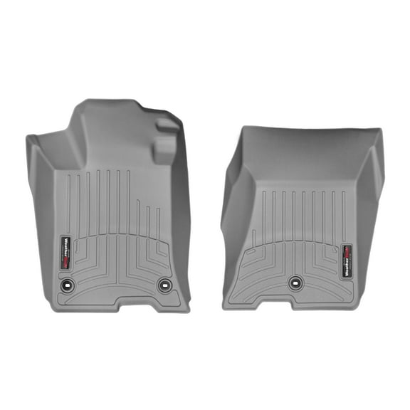 WeatherTech Custom Fit FloorLiners compatible with 2015-2020 Acura TLX - 1st Row (Driver & Passenger), Grey