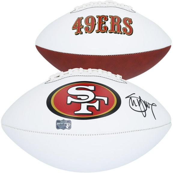 Steve Young San Francisco 49ers Autographed Franklin White Panel Football - Fanatics Authentic Certified