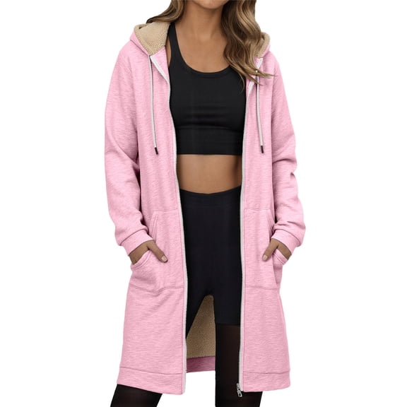 Valora Cozy Hoodie Sweatshirt for Everyday Comfort and Style Women's Casual Outerwear Keeps You Warm During Fall and Winter Pink 2XL