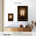 thumbnail image 4 of Elephant Stock Resurrection Of Christ Wall Art - Vertical Canvas Wall Art - Living Room Wall Decor - Religion And Spirituality Canvas - Brown And Beige Decor - 8" x 12", 4 of 8