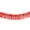 G007- Red, variant on Shiny Red Fringe Tassel Banner, Leather Look Fringe, Faux Leather Fringe, Boho Fringe Trim, 118 X 12 Inch Rain Silk Curtain Streamer for Boho Home Decor, Graduation Party, Wall