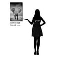thumbnail image 6 of DECORARTS - Approaching Elephant. Giclee Prints Cotton Canvas Stretched Wall Decor. Wild Animal Wall Art. Safari Art. 24x16", 6 of 7