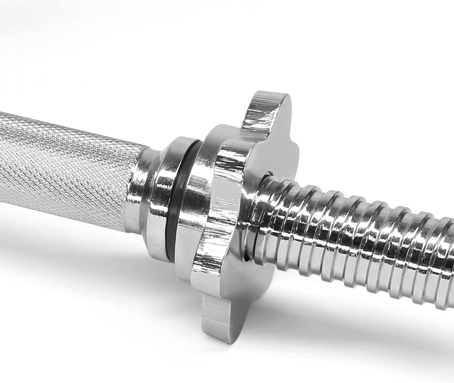Yes4All 1.15 inch Dumbbell Handles with Lock Collars, Pair