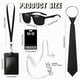 thumbnail image 2 of Accesorios de disfraz Horolam MIB Agent Secret Service, 6 piezas, 2 of 6