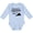 AE-Light Blue, variant on Someone in Virginia Loves Me Boys or Girls Long Sleeve Baby Bodysuit