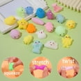 Bingcute 72 pcs Mochi Squishy Toys, Kawaii Squishy Animals for Party