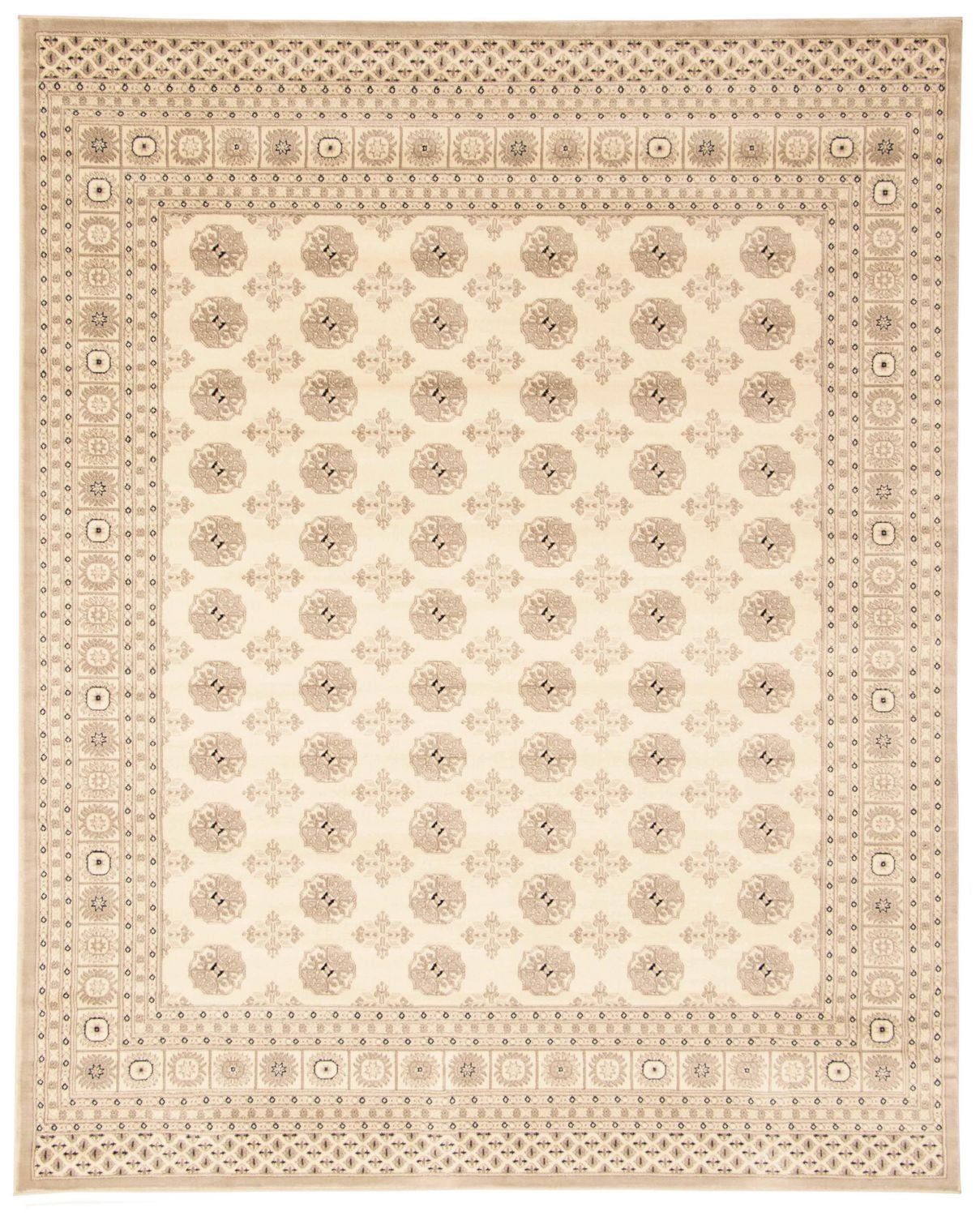 Tekke Oriental Area Rug for Living Room