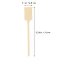 thumbnail image 3 of Miangastore 100pcs Disposable Coffee Stirrer Wood Coffee Stirring Rod Tea Stick, 3 of 9