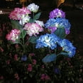 thumbnail image 4 of Solar Hydrangea Garden Lights Outdoor Decorative Lighting Ground Inserted Flower Sway Wind Solar Pot Light For Yard, 4 of 4