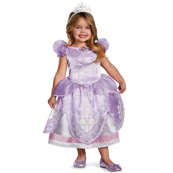Girl's Sofia Deluxe Toddler Halloween Costume