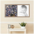 thumbnail image 2 of ArtToFrames Collage Photo Picture Frame with 2 - 20x20" Openings, Framed in White with Desert Sand and Black Mats (CDM-3966-1532), 2 of 8