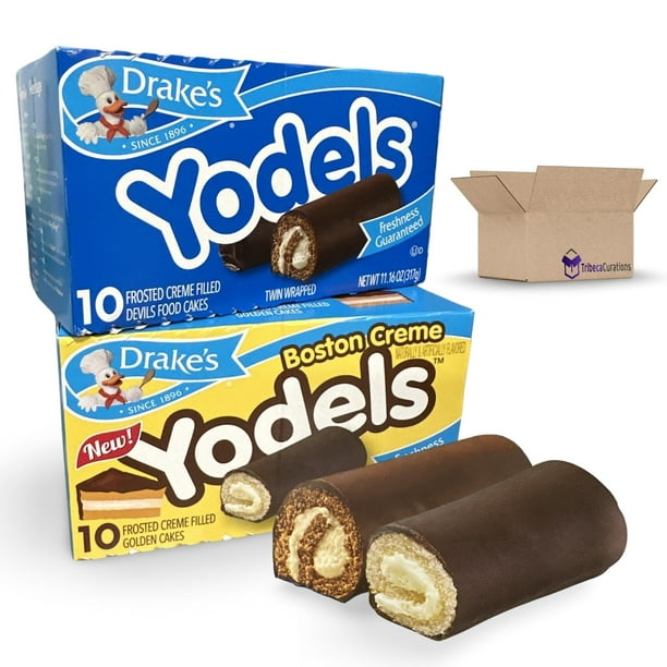 Drake's Coffee Cakes & Ring Dings Combo Pack 8 Count Box | Pack of