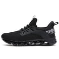 thumbnail image 6 of Men Sport Running Sneakers Tennis Athletic Walking Shoes All Black Size 13 Mesh Fashion Casual Gym Runner Jogging Trainers, 6 of 8