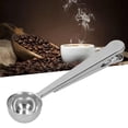 thumbnail image 3 of Cuchara Medidora De Acero Inoxidable Con Clip De Sellado Para Té, Café, Leche En Polvo, 3 of 7