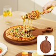 thumbnail image 2 of Bandeja de decorativa para servir postre, de almacenamiento para tartas y aperitivos para hornear pan de 350x270x15mm Sunnimix Tablero para servir pizza, 2 of 8