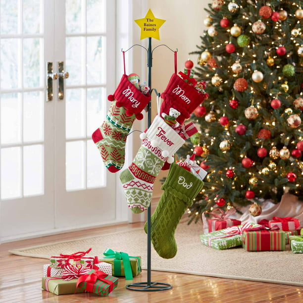 stocking holder stand