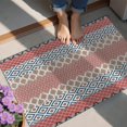 thumbnail image 4 of Multicolor Geometric Boho Pattern Door Rugs,Washable Non Slip Door Mats Indoor,Decorative Door Mats,Entry Mat Indoor for Entrance,Bedroom,Kitchen,Bathroom,20"x32", 4 of 6