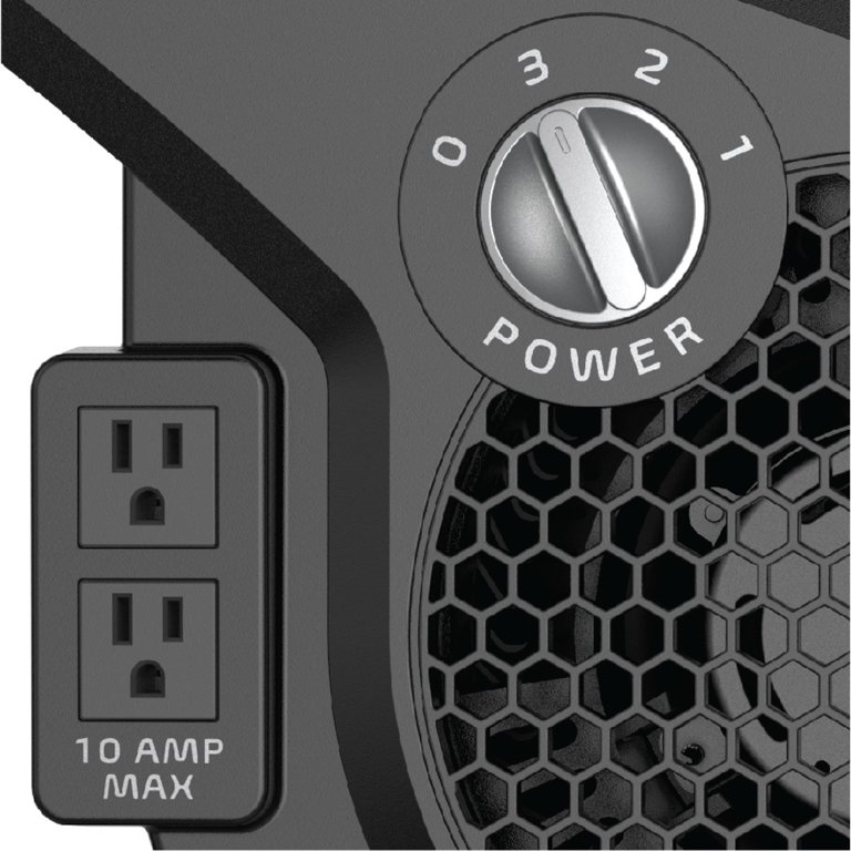 Lasko Pro Performance Pivoting High Velocity Utility Blower Fan with 3  Speeds, U15617, Black - Walmart.com